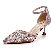 VenusCelia Women's Shining Lady Slingback Pump Shoe