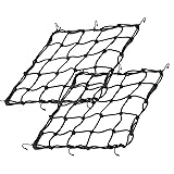 2Pack15.7 x15.7 Cargo Net, Made of Rubber Heavy