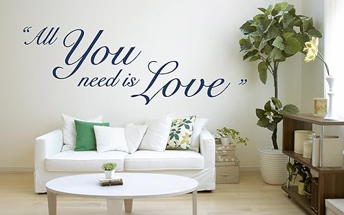 All You Need Is Love Vinilo Decorativo Para Pared De Vinilo