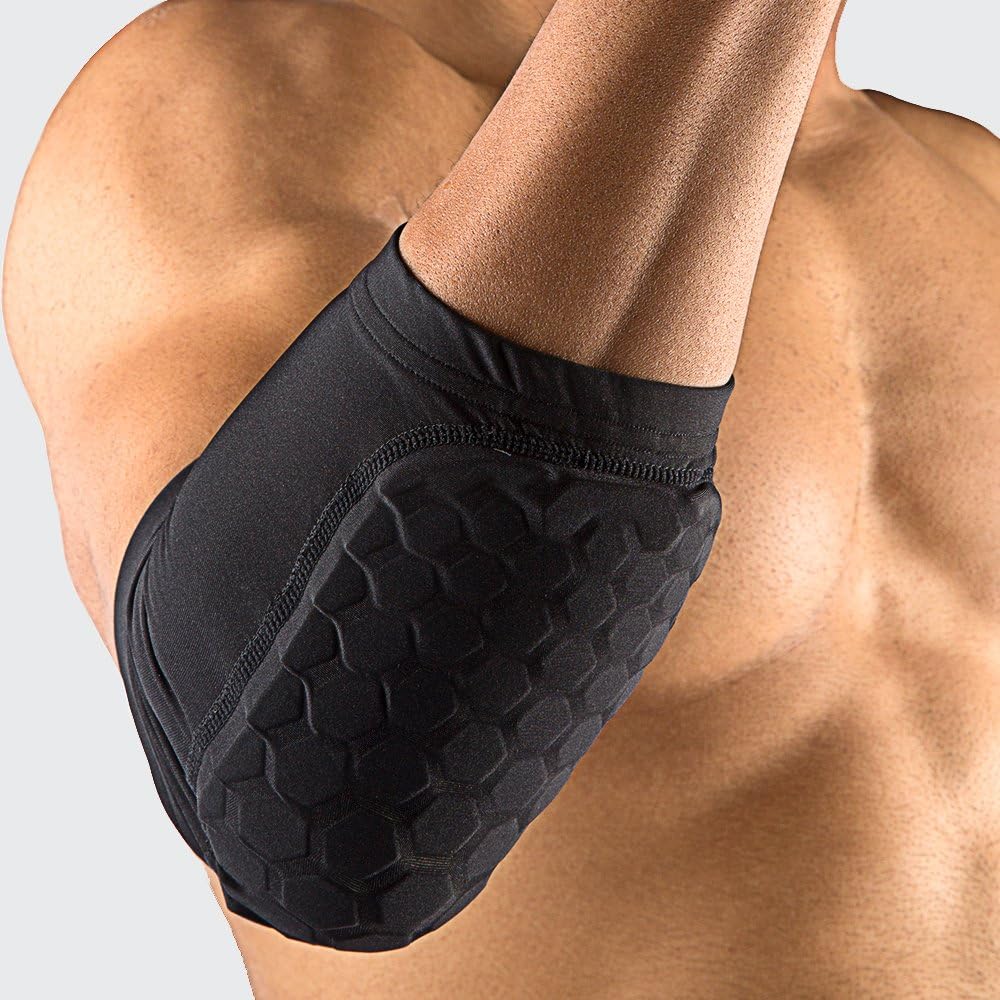 Mcdavid 6440 Hex Knee Pads/ Elbow Pads/ Shin Pads for Volleyball, Basketball, Football & All Contact Sports, Youth & Adult Sizes, Sold as Pair (2 Sleeves) : Knee Braces : Sports & Outdoors