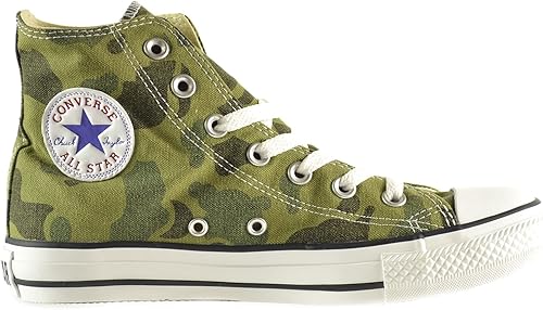 olive high top converse
