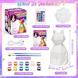 Dikence Cat Lamp Arts and Crafts Kit for Kids 6-12 USB Rechargeable view 7