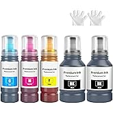502 Ink Compatible for epson 502 Ink Refill Bottles for ET-2850 ET-3850 ET-4850 ET-15000 ET-3830 ET-2760 ET-3760 ET-4760 ET-3