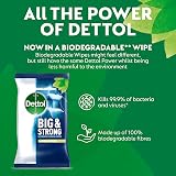 Dettol Big & Strong Bathroom Wipes 25 Count - Extra Strength Soap Scum Limescale view 8