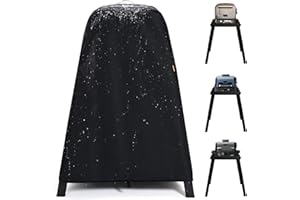 TRAVELIT Waterproof Cover for Ninja Woodfire Outdoor Grill & Smoker OG701/OG751/OG850/OG951 on Ninja XSKUNSTAND Outdoor Stand，for Ninja Pizza Oven OO101 on Ninja XSKUNSTAND Outdoor Stand (Cover Only)