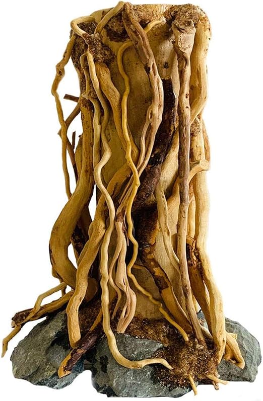 tree stump aquarium decoration