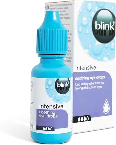 Blink Intensive Eye Drops 10 ml Hyaluronic Acid Contact Lens Safe