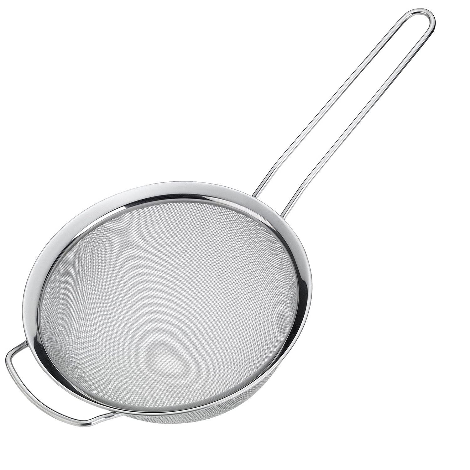Westmark Household Strainer with Wide Rim, Picante, Ø 20 cm, Stainless Steel, Silver, 12162270