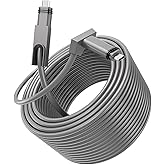 for Starlink Cable 150FT / 46M for Starlink Rectangular Satellite V2, Waterproof for Starlink Cable Extension for Starlink Ac