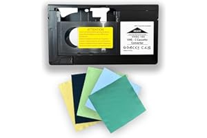 VHS-C to VHS Motorized Cassette Adapter - Tape Converter for Playback on Standard VHS Players. for VCA115 (Not Compatible wit