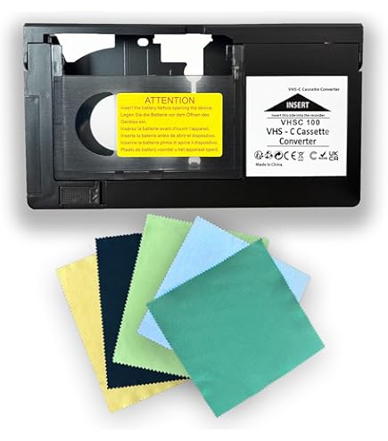 Motorized VHS-C Cassette Adapter for JVC C-P7U CP6BKU C-P6U