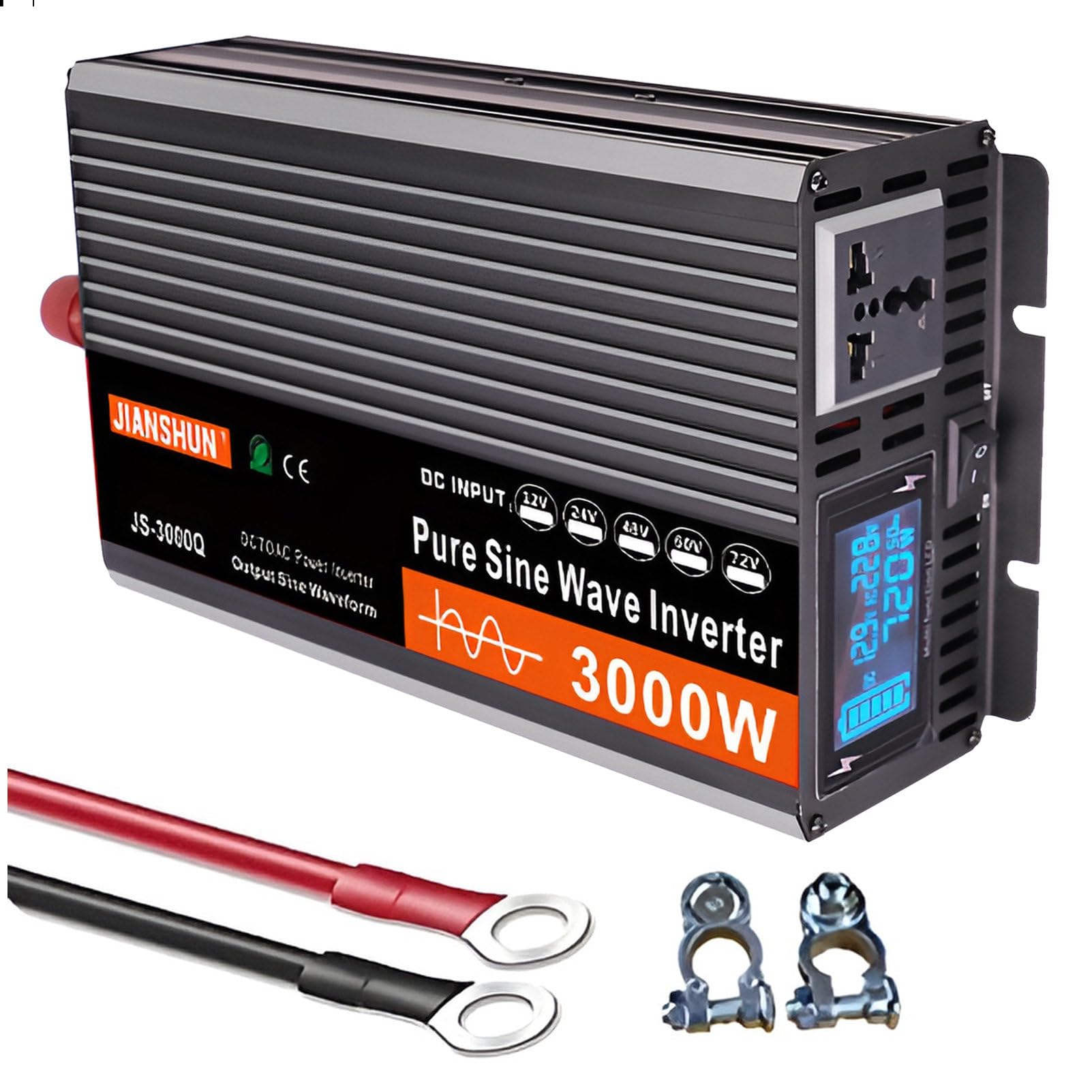 Pure Sine Wave Power Inverter 12v 24v 48v 60v Dc to