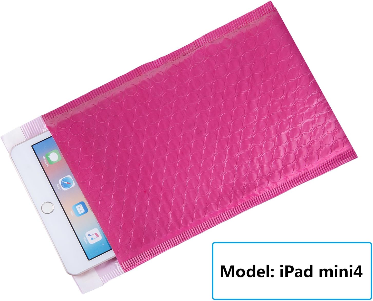 HBlife 6x10 Inches Poly Bubble Mailers Self Seal Hot Pink Padded Envelopes, Pack of 25 : Office Products