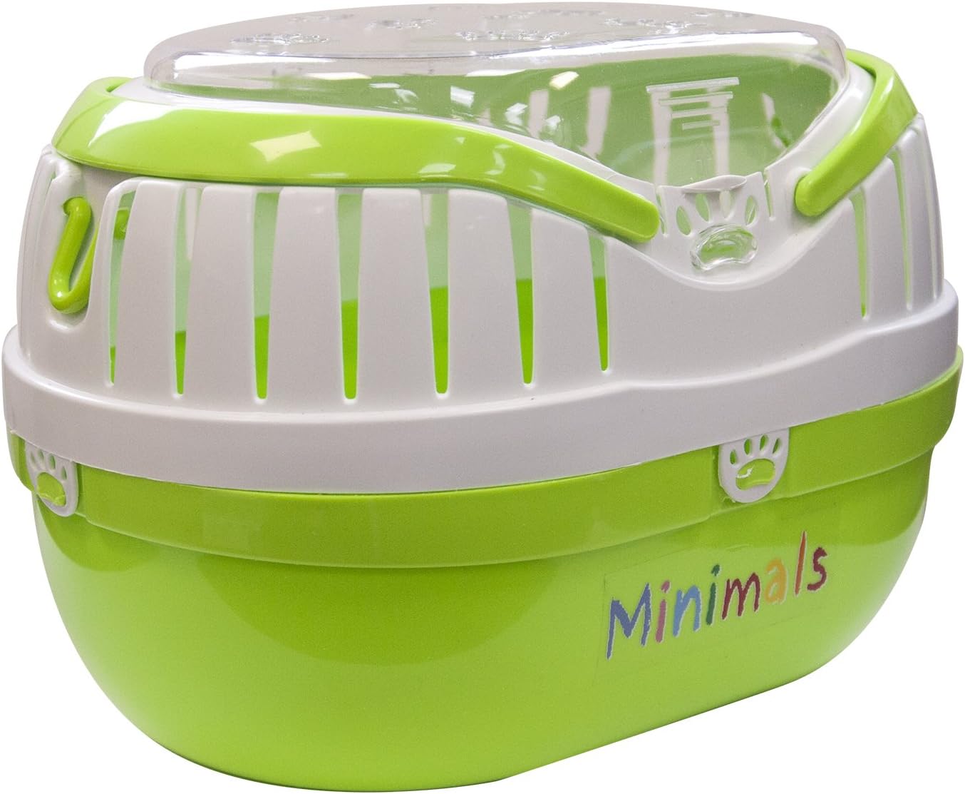 Minimals Small Animal Carrier for Rats, Rodents, Guinea Pigs, Plastic Transport Box for Small Pets - Image 4