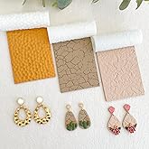 KEOKER 3PCS Polymer Clay Texture Rollers - Like Clay Texture Sheets, Great with Polymer Clay Cutters