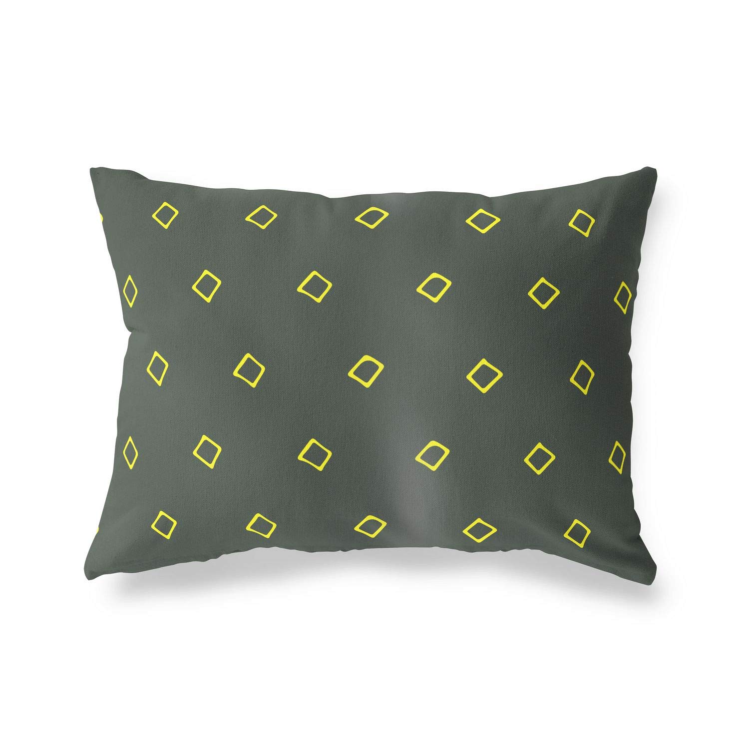 BonaMaison Decorative Cushion Cover, Neon Yellow-Fume Throw Pillow Covers, Home Decorative Pillowcases for Livingroom, Sofa, Bedroom, Size: 45X60 Cm - Designed and Manufactured in Turkey
