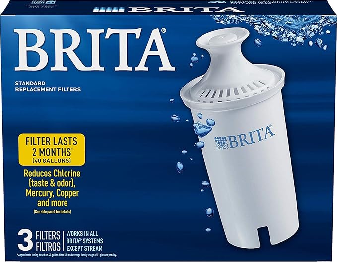 Brita Replacement Filters 3 Count (Advanced) White Amazon.ca Home