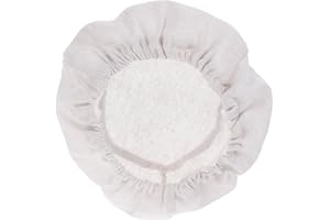 KALLORY Reusable Glass Jar Cloth Cover Lid for Sourdough Starter, Washable Storage Bottle Lid for Kitchen