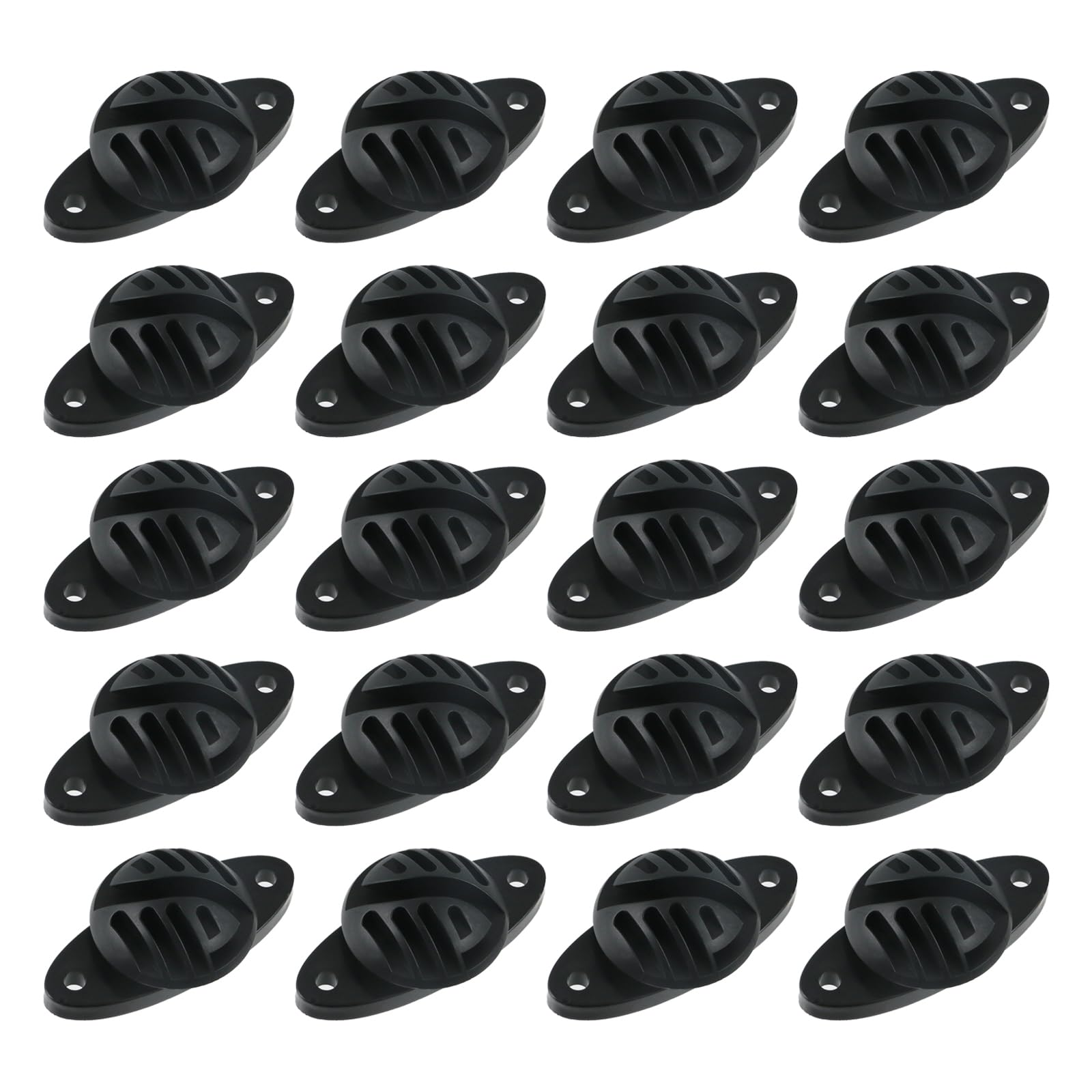 Photo 1 of Oedema 20 Pcs Electric Fence Wood Post Claw Insulators Corner Bracket Insulators Electric Fence Wire for Wood Post Fence