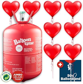 Partymarty Helium Ballons Happy Wedding Ballongas Helium Jumbo