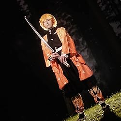 CR ROLECOS Zenitsu Agatsuma Cosplay Costume for