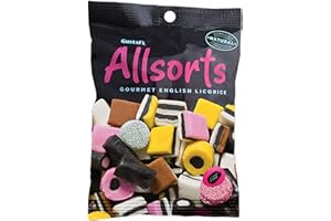 GERRIT J. VERBURG Gustaf's Allsorts Gourmet English Licorice, 6.3 Ounce bag