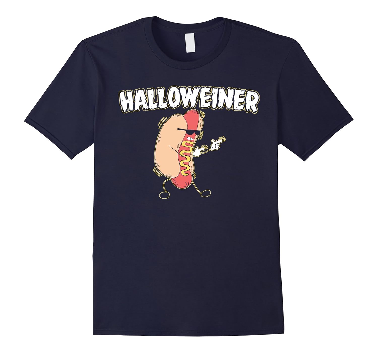 Funny Halloweiner Halloween Hot Dog Tshirt Outfit-ANZ