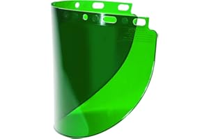 Fibre-Metal by Honeywell 4178DGN Face Shield Window, Dark Green