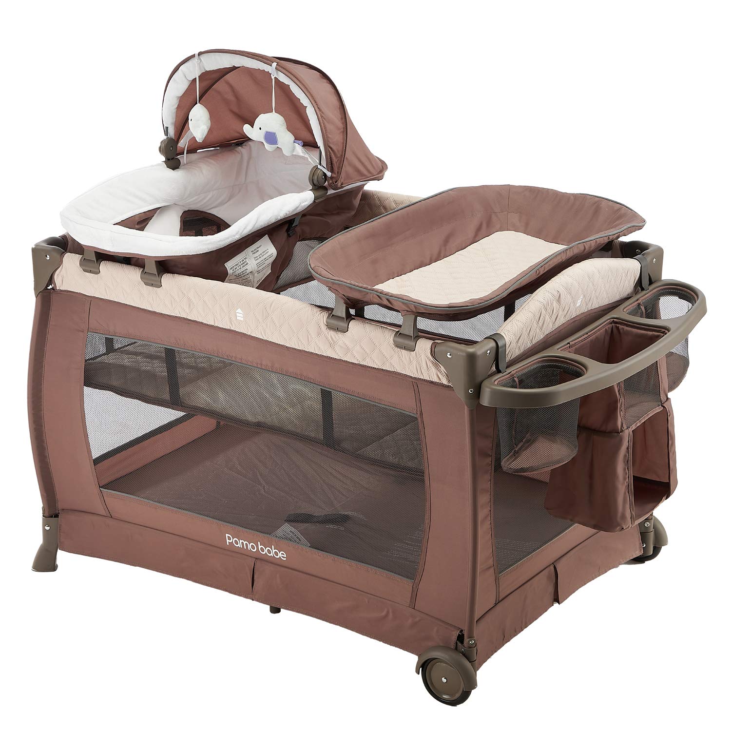 Comfortable Center Nursery Deluxe Playard (Grey) Babies for Playards on