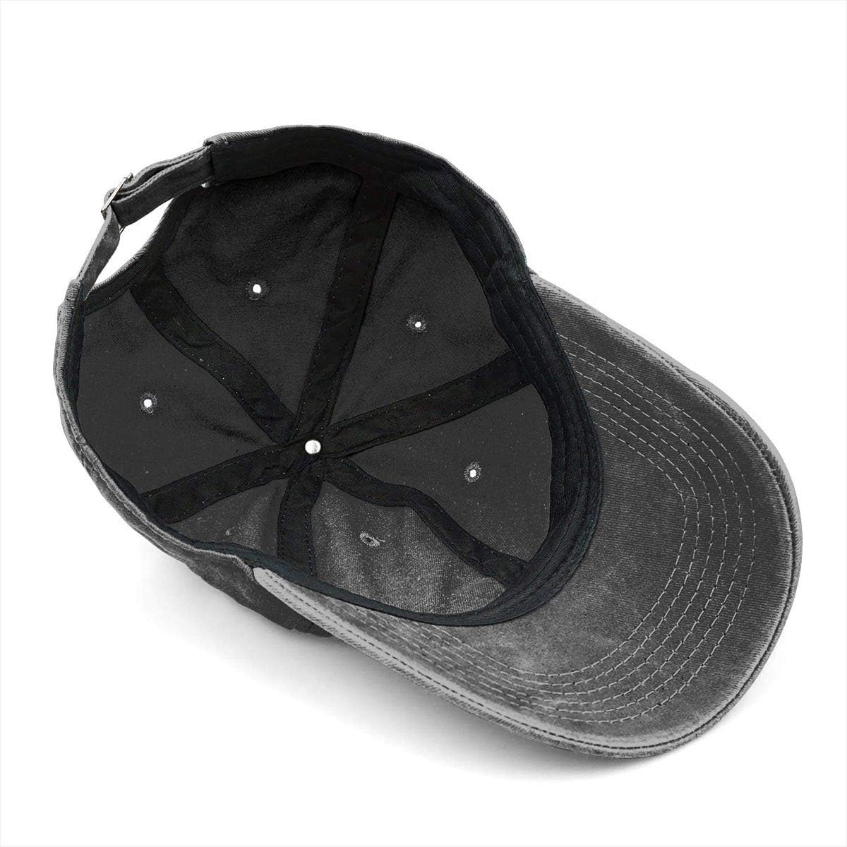 KKMKSHHG Unisex I'm Thinking Denim Hat Adjustable Washed Dyed Cotton Dad Baseball Caps: Clothing
