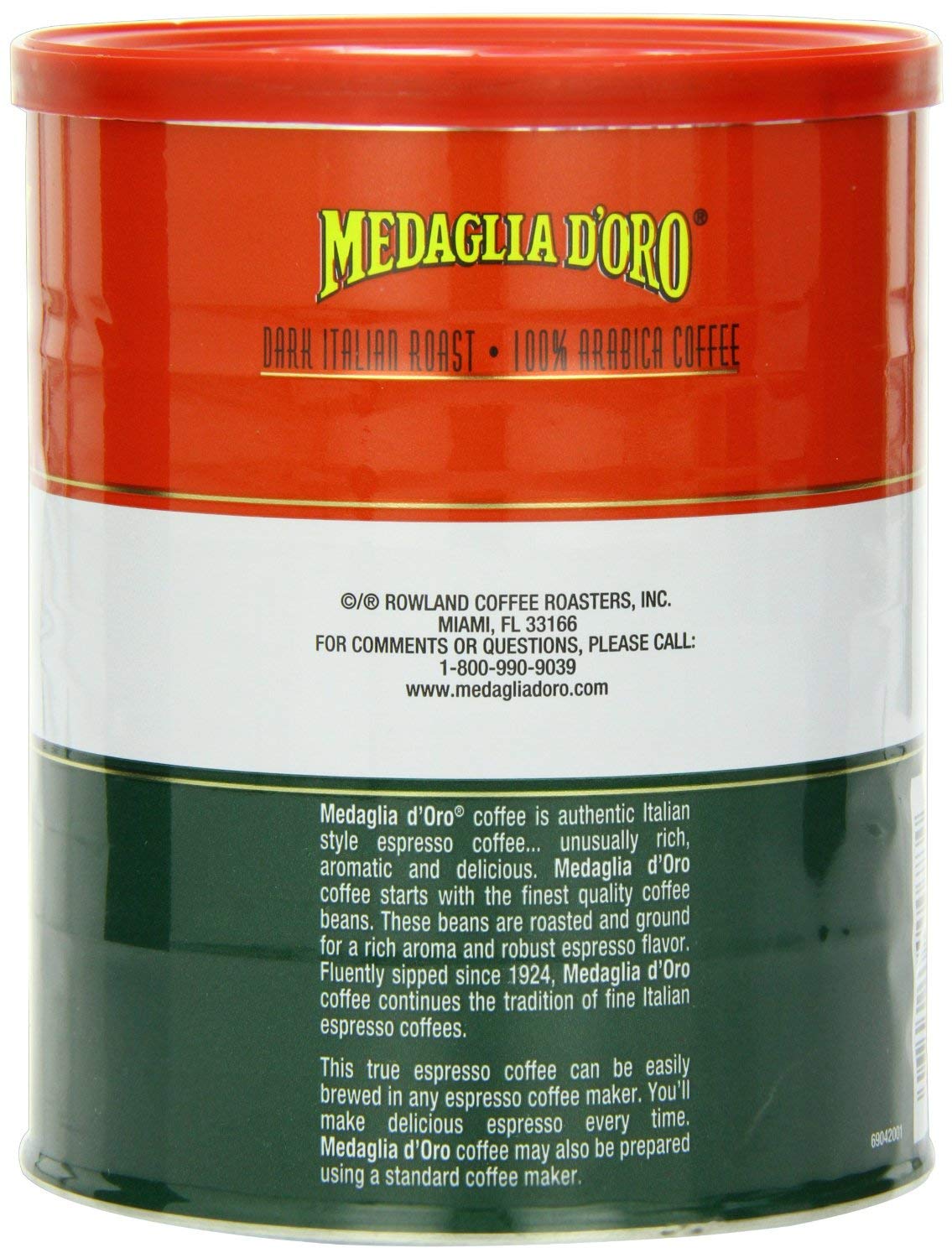 Medaglia D'Oro Italian Roast Espresso Style Ground