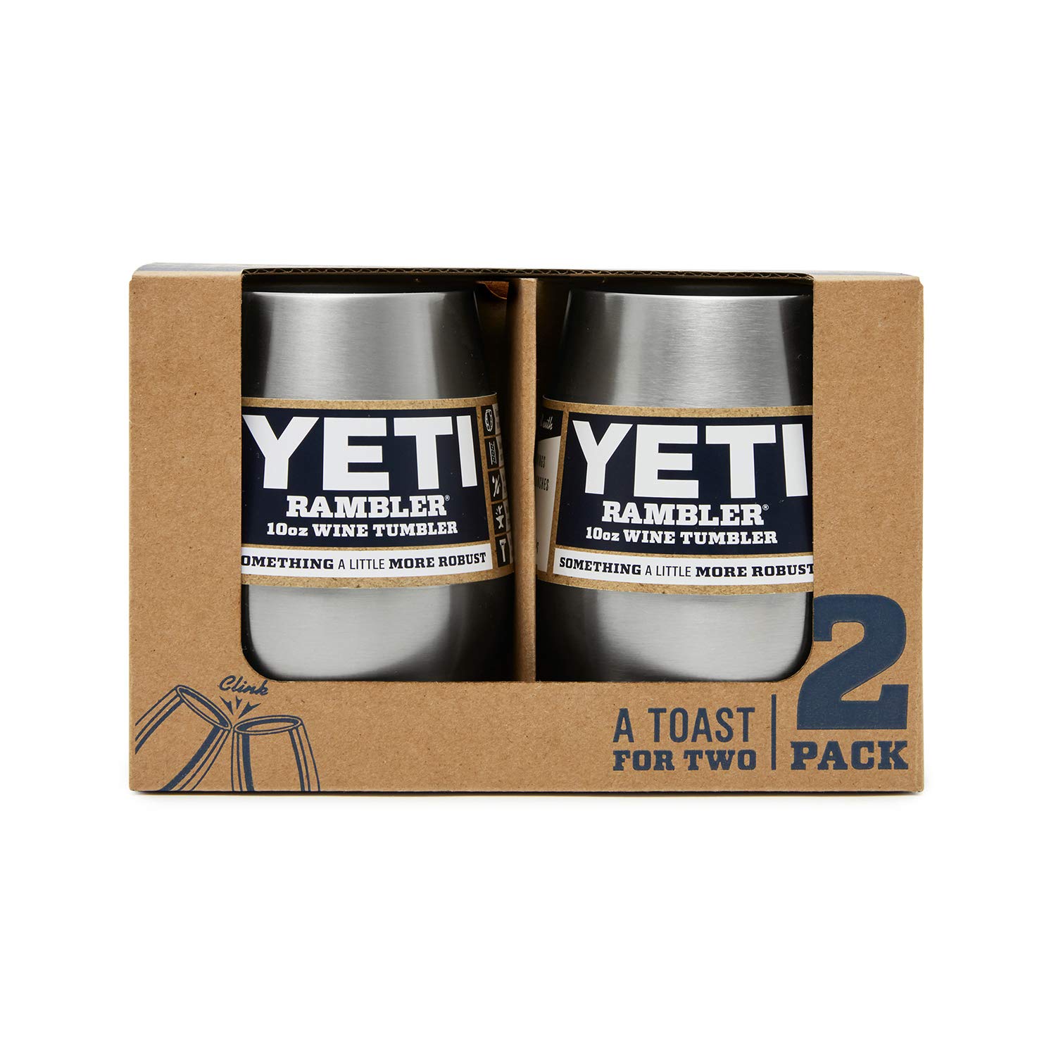 stainless steel yeti wine tumbler
