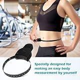 LiteTour Body Tape Measure - Retractable Self-Locking Fitness Tool 60 Inch view 5