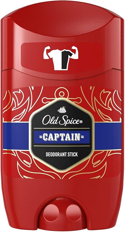 Captain Deodorant Stick for Men 50 ml, Pack of 6