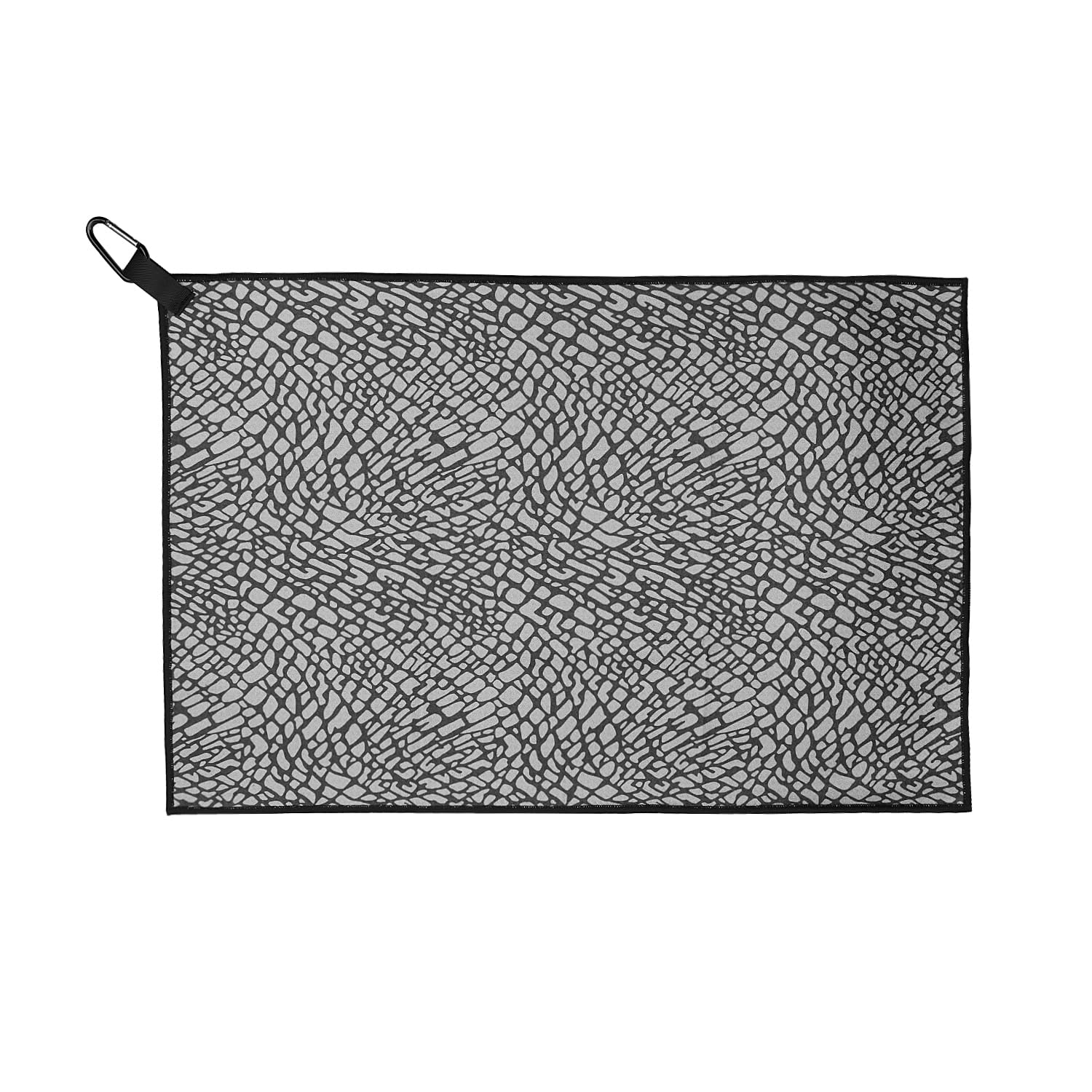 SHABIER Elephant Skin Patterns Design Golf Towel Golf Microfiber Waffle Pattern Golf Towel