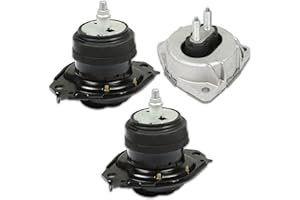 Rockplanet Motor Mounts and Transmission Mount Compatible with 2011-2019 Dodge Durango 3.6L 5.7L, 2011-2019 Jeep Grand Cherokee 3.6L 5.7L 6.4L Engine Mount Kit, A5611 A5611 A5488