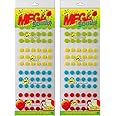 Mega Candy Buttons Sours - Gift Pack of 2 (432 Buttons Total) by Lyza's Sweets & Treats