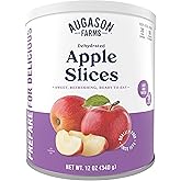 Augason Farms Dehydrated Apple Slices Can, Certified Gluten Free, Emergency Food Supply, Everyday Meals, 20 Servings