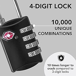 Desired Tools TSA Locks for Luggage, 2-Pc Durable