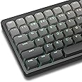 Womier Low Profile Keycaps, PBT Key Cap Shine Through, Custom Keyboard Keycaps 60 65 75 100 Percent for Cherry Gateron MX Switches Mechanical Keyboard,Grey