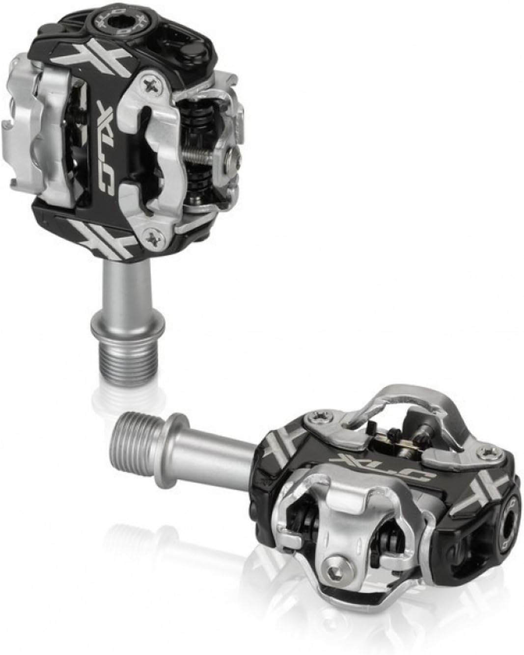XLC Unisex - Adult System Pedal 2501820700 System Pedal, Black/Silver, One Size, standard size