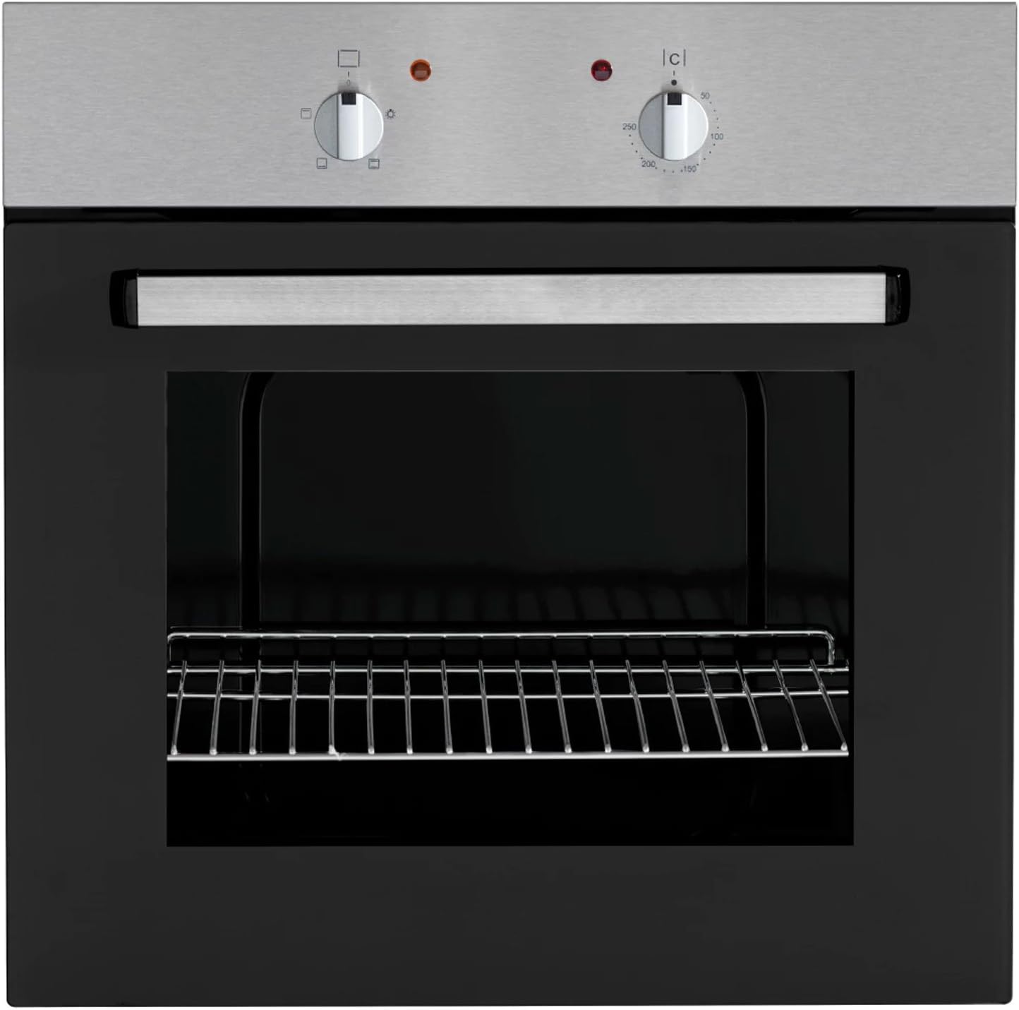 MyAppliances ART28743 60cm Builtin Single Electric Static Oven Black