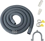 Quanerba Drain Hose Adapter Kit 3M 2M 1.5M 1M Universal Washer Dishwasher view 7