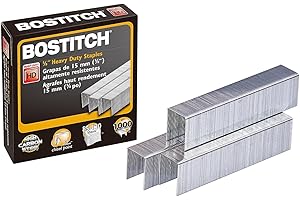Bostitch Amax SB35581M Heavy-Duty Staples, Use in B310HDS, 00540, 5/8-Inch L, 1000/BX