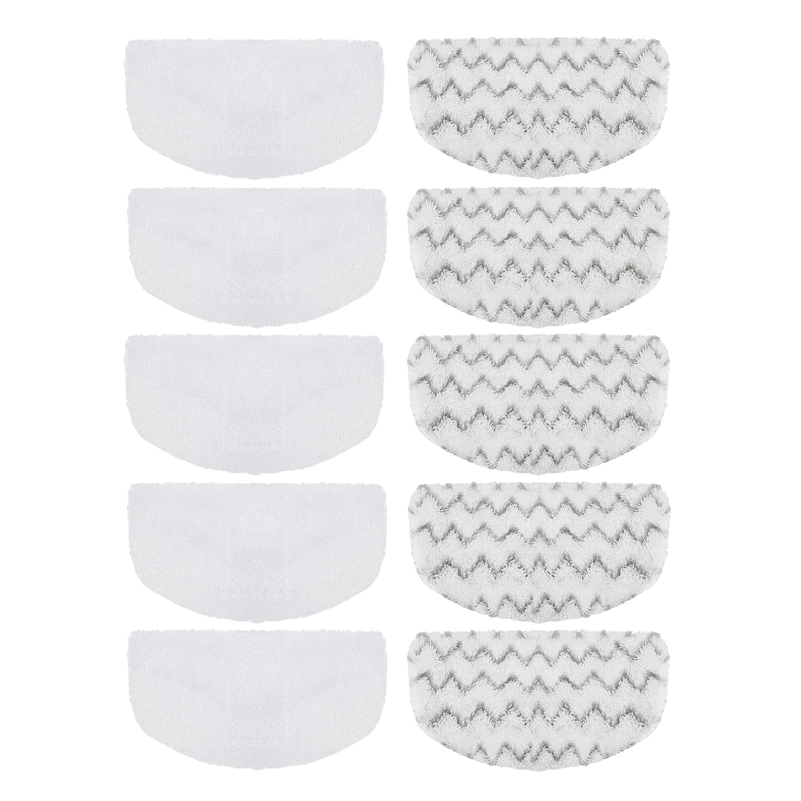 Photo 1 of 10 PACK Steam Mop Replacement Pads Compatible with Bissell Powerfresh Steam Mop 1940 1806 1544 2075 2685A 2181 2814 Series, Model 1940A 1940W 19405 2075A 2685A 5938, Microfiber Washable, Reusable