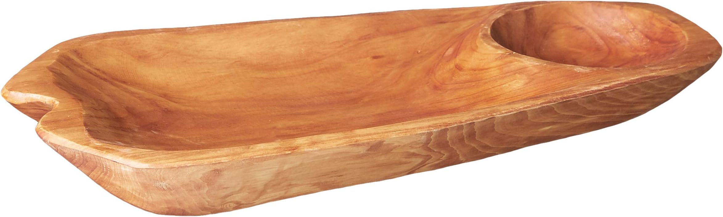 Enrico Root Wood Chip and Dip Platter