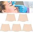 CHOYTONG Thermoplastic Nasal Splints, Nose External Support Protector for Nose Brace Fracture, Rhinoplasty Septoplasty, ENT, Orthopedic Immobilization, Corrugated Shape, 5 PCS (S)
