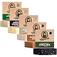 Dr. Squatch Natural Bar Soap for Men - Cold Process Soap with No Harsh Chemicals - Pine Tar, Wood Barrel Bourbon, Birchwood Breeze, Spearmint Basil & Eucalyptus Greek Yogurt (5 oz, 5-Pack)