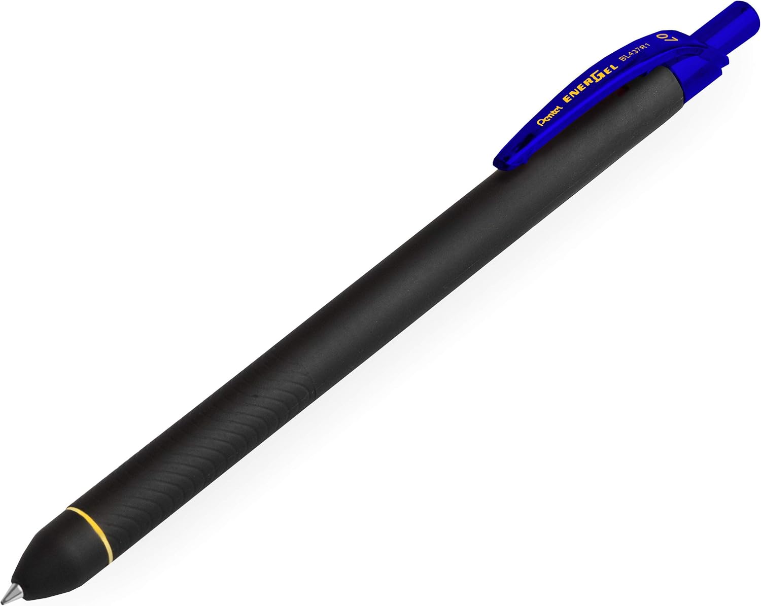 Pentel Energel BL437R1 Retractable Gel Ink Rollerball Pen - 0.7mm Nib - Blue - Pack of 14, 1 count (Pack of 14) - Image 4