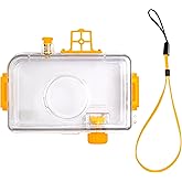 Waterproof Case for KODAK EKTAR H35N &amp; H35 Half Frame Film Camera - Reusable, Durable, 5m Underwater, Simple Use, Travel-Friendly (Camera, Film &amp; AAA Battery are not Included)